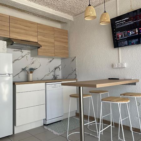 Studio Cosy A 300M De La Mer, Face Aux Festivals, Derriere La Night Life Le Barcarès Kültér fotó